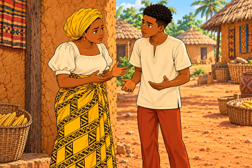 Chima asks where they will go.