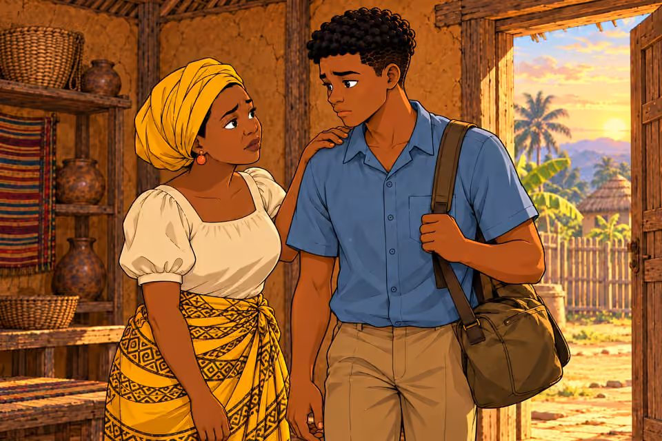 Nneka asks Chima to be careful.
