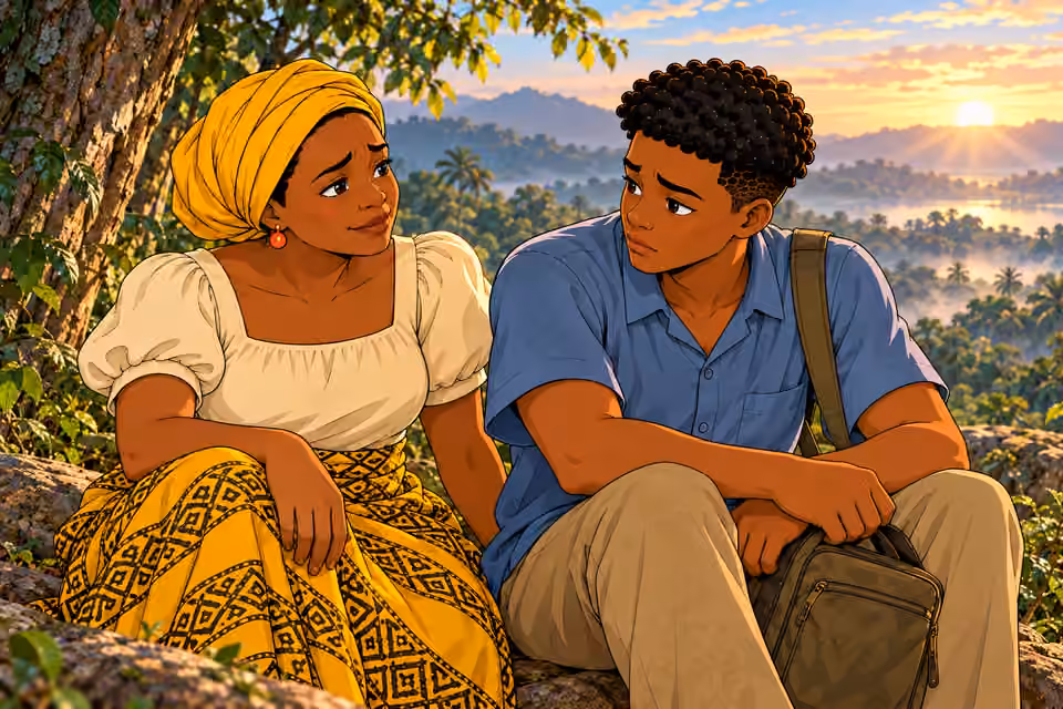 Nneka reassures Chima that they are safe for now.
