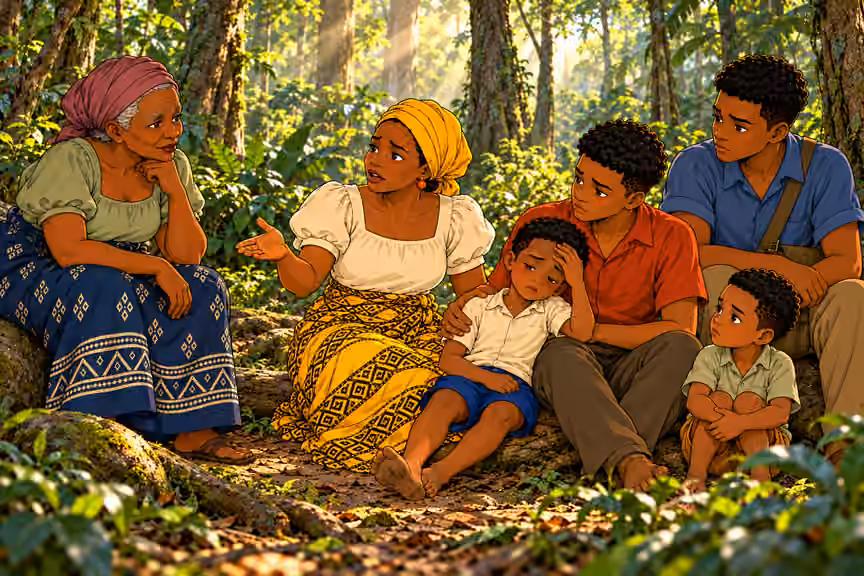 Nneka asks for medicine and food for her ill son.