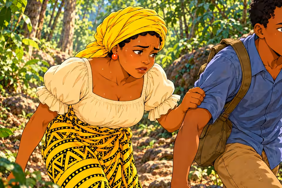 Nneka presses on despite her failing strength.