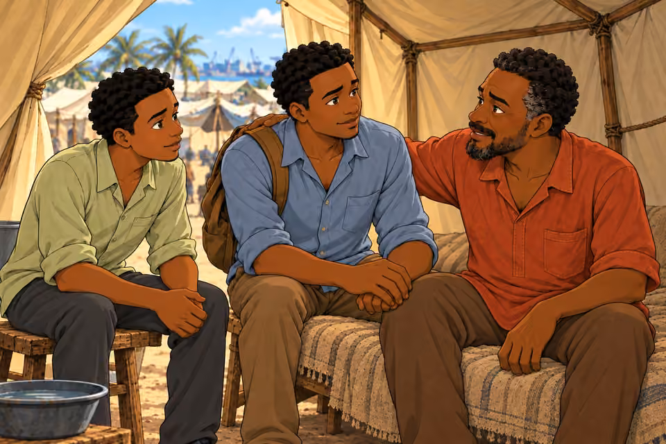 Being reunited gives Chima a measure of peace.