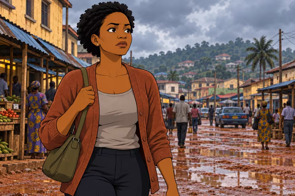 Adesuwa holds her head high despite years of pain.
