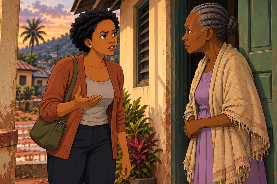 Adesuwa says she has returned to clear her name.