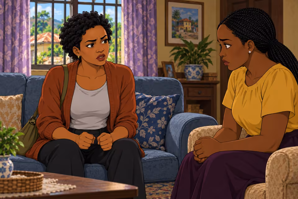 Adesuwa struggles to understand her best friend’s betrayal.