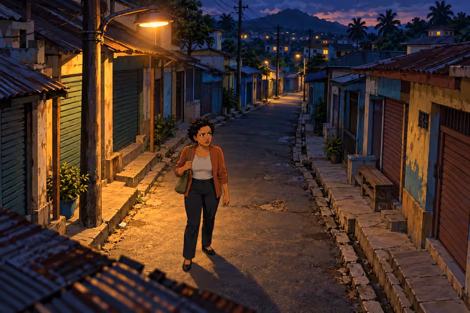 Adesuwa senses a larger threat behind the attempts to frighten her.
