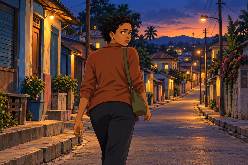 Adesuwa refuses to let the unseen watcher drive her away.