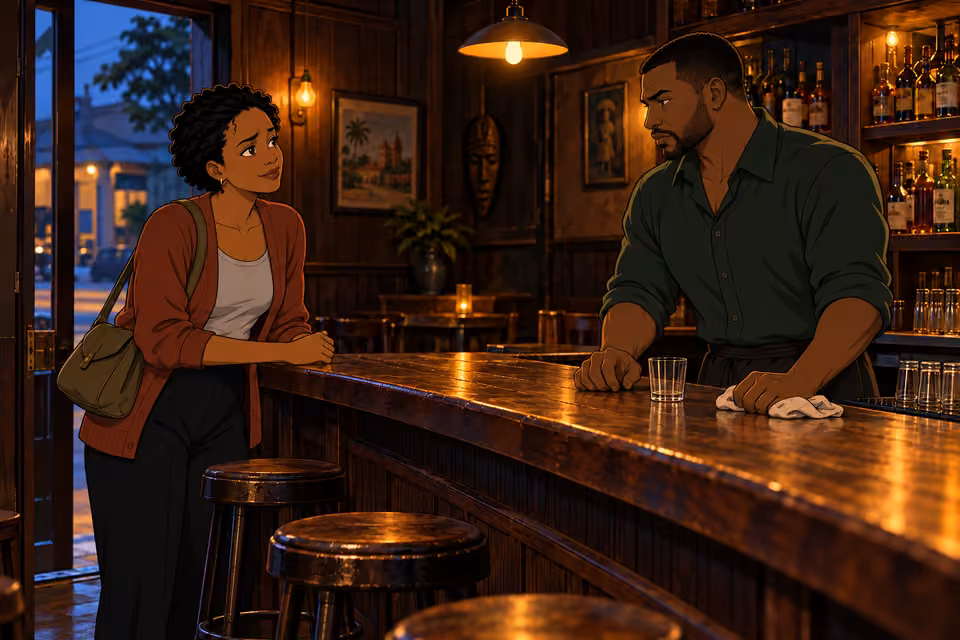 Adesuwa explains that she has come back to uncover the truth.