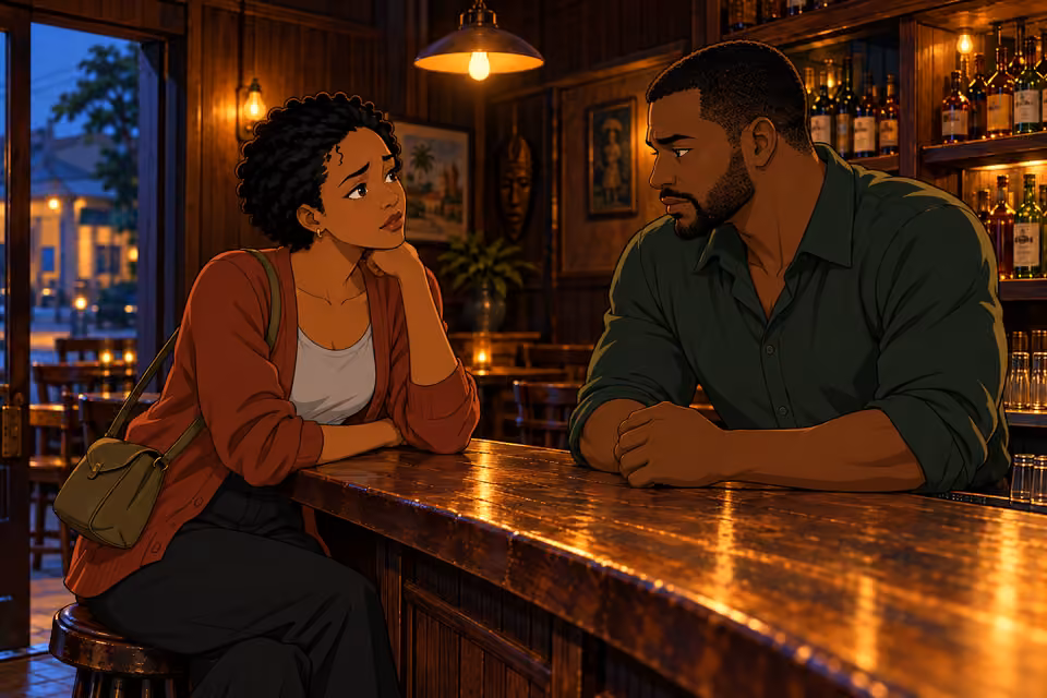For a moment, Adesuwa sees the tenderness she remembers.