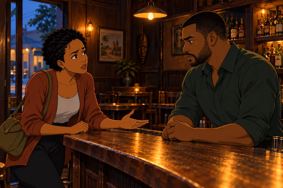 Adesuwa asks him to help if he ever loved her.