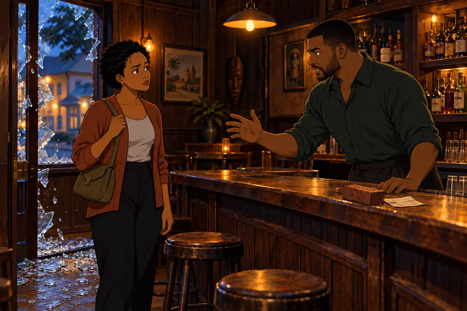 Tayo fears the people behind the warning will kill her.