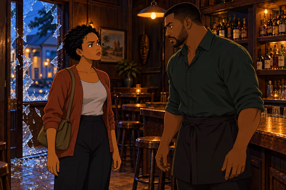 Adesuwa refuses to run away again.