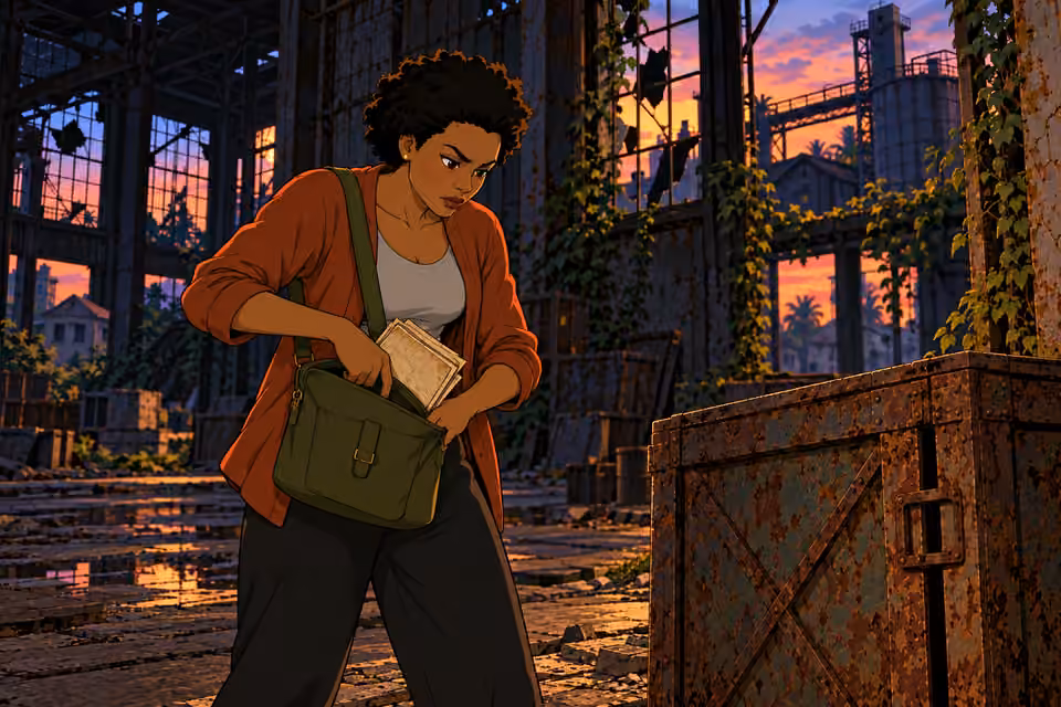 Adesuwa secures the evidence and considers whom she can trust.