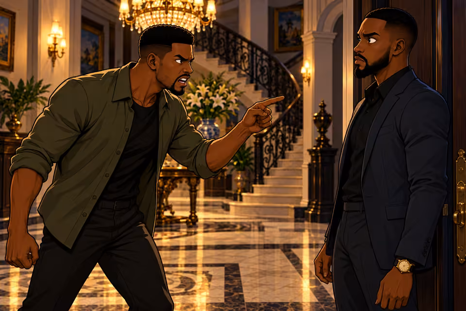Emeka confronts Chike about their old rivalry.
